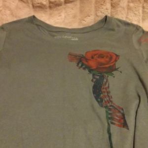 Grunt style glory rose tee